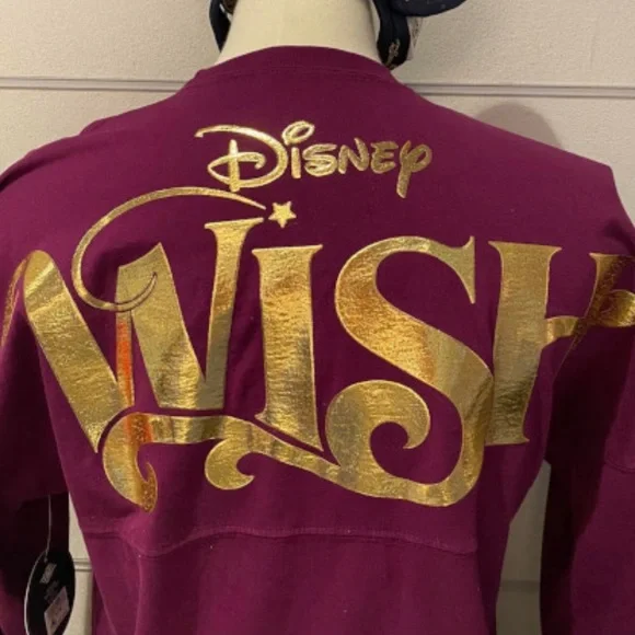 ディズニークルーズライン スピリットジャージー WISH Disney Cruise Line DCL Inaugural Wish Spirit Jersey Large